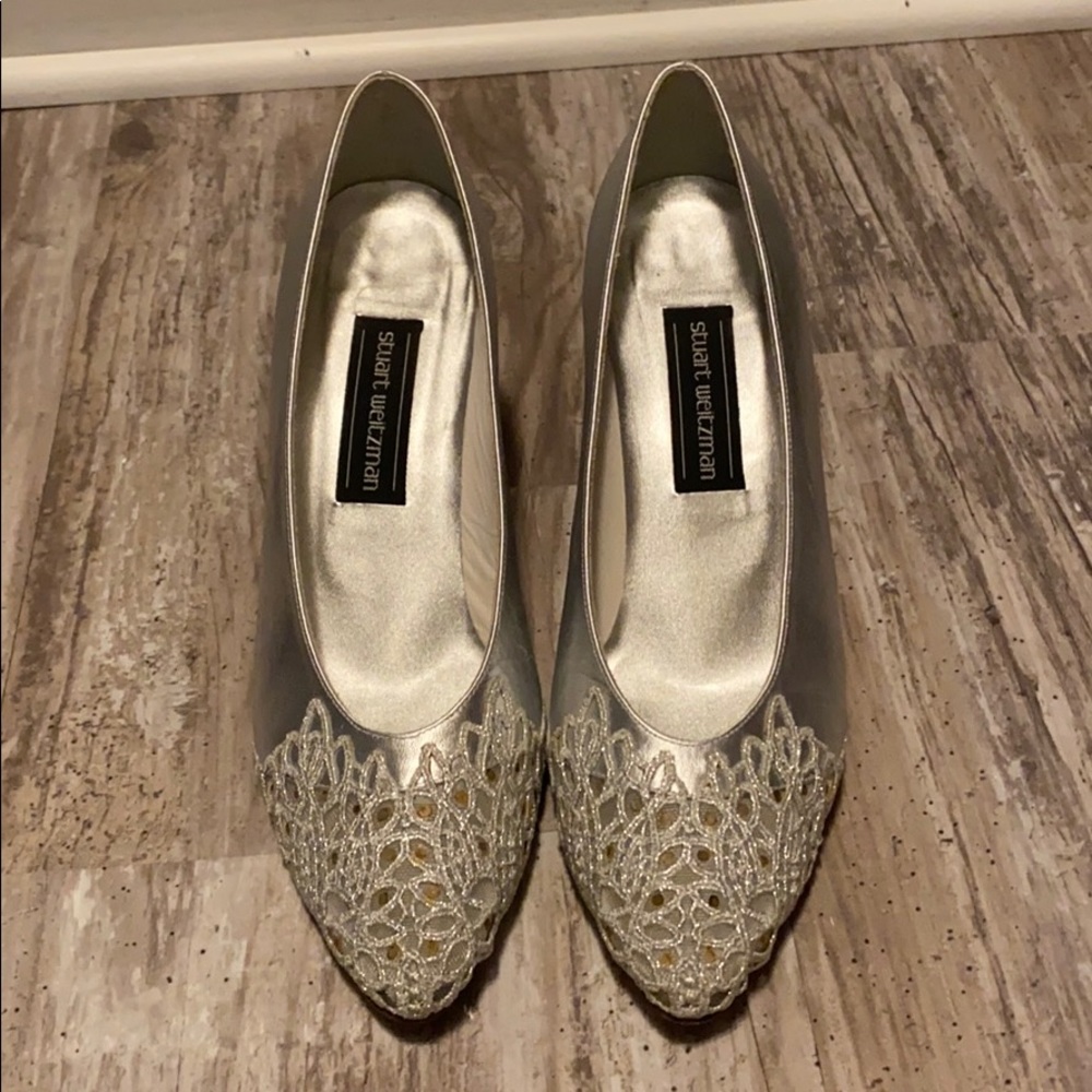 Stuart Weitzman Bridal Collection Pump. 9B